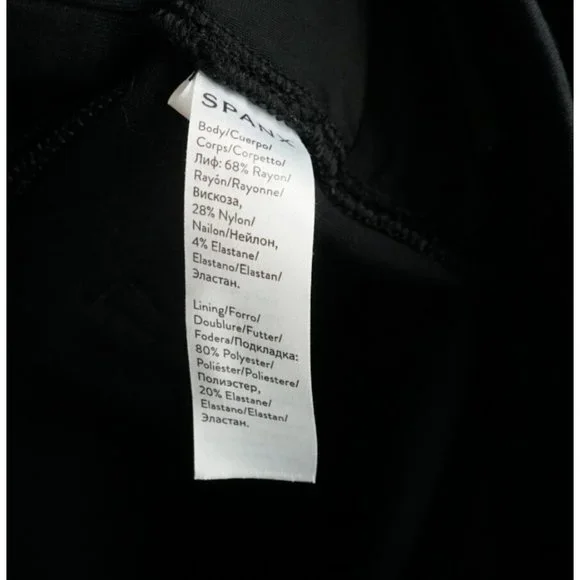 🦋 SPANX Black Trousers, size Large - Picture 10 of 11